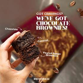 Chocolate Brownise - Smokin Joes Espresso Bar in Everton Park