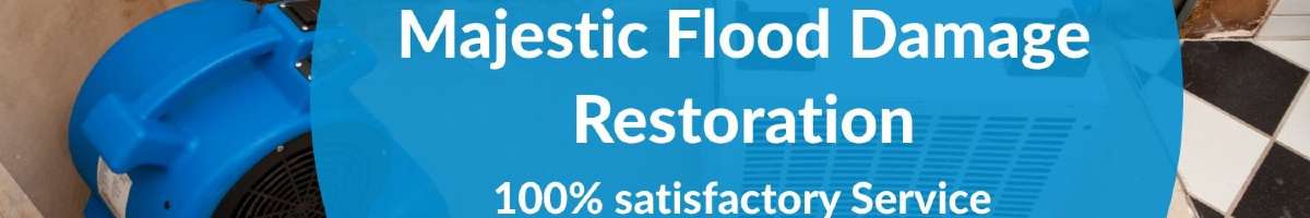 Majestic Flood Damage Restoration Banner