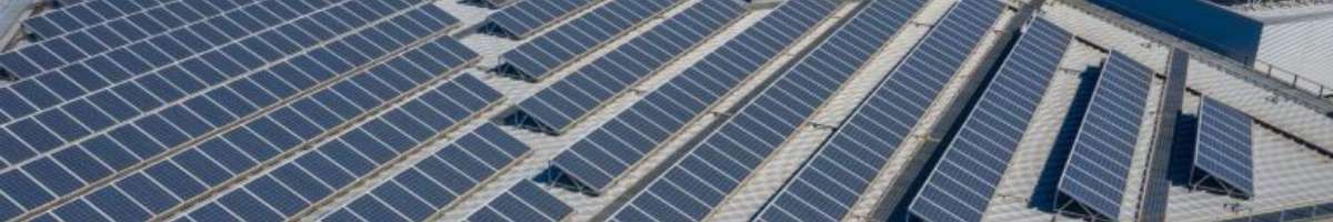 Industrial Solar Power Systems | Cygnus Energy Banner