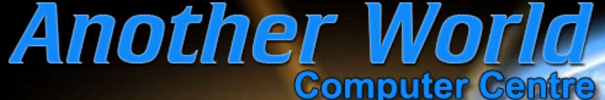 Another World Computer Centre Banner