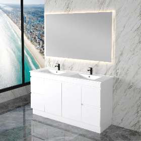 Milano freestanding vanity in Macquarie Park
