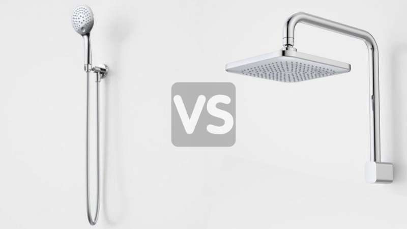 Hand Showers Or Overhead Showers For Your Ideal Bathroom?