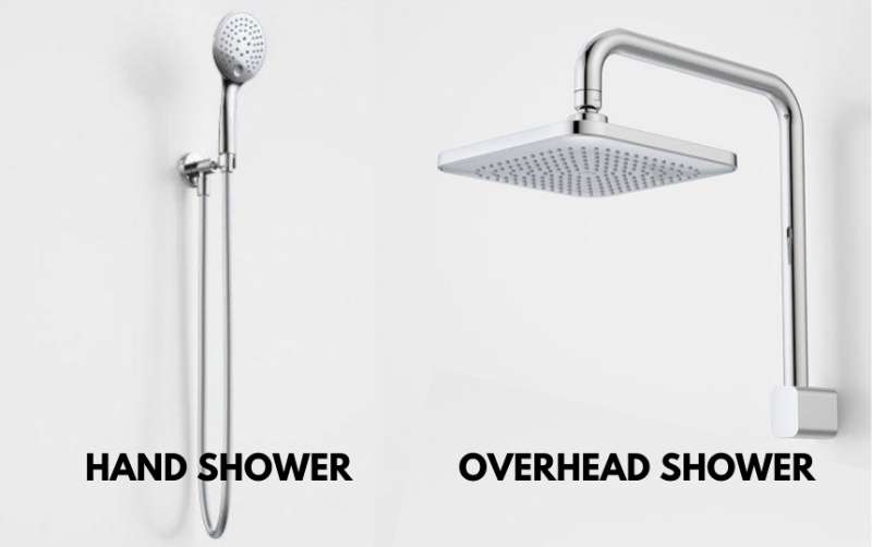 Should You Choose Hand Showers Or Overhead Showers For Your Ideal Bathroom?