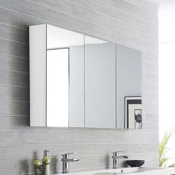 Milano Pencil Edge Shaving Cabinet