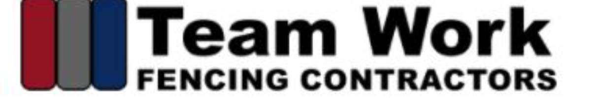 Team Work Fencing Contractors Banner