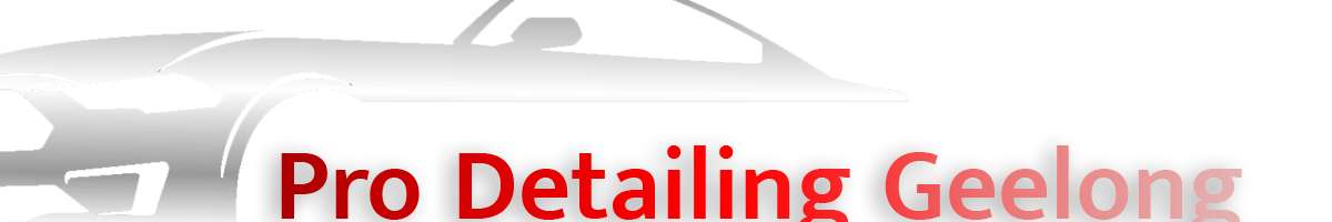 Pro Car Detailing Geelong Banner