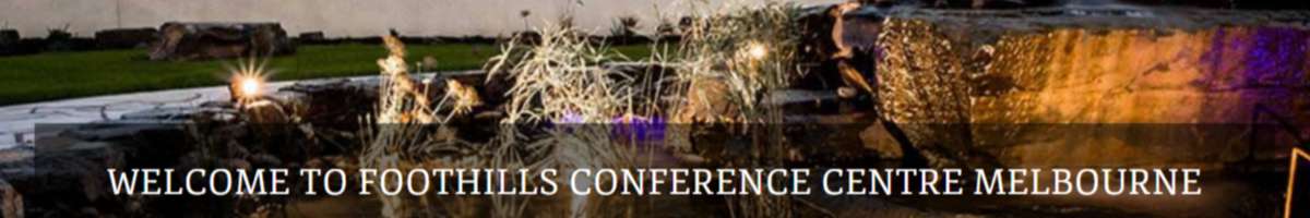 Foothills Conference Centre Banner