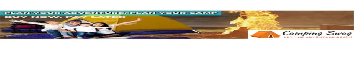 camping swag online Banner