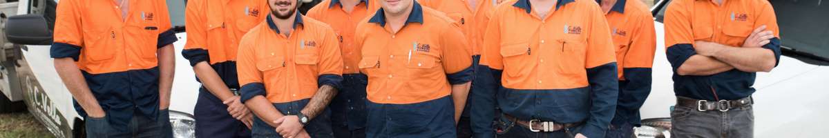 C Vella Plumbing & Electrical Banner