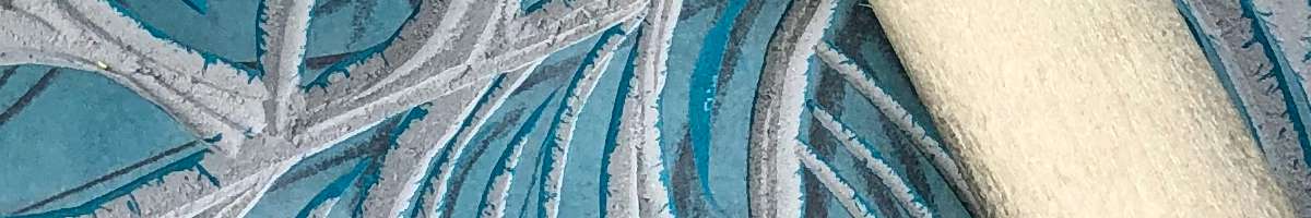 Linocut Art Prints - Everyday Art People Banner