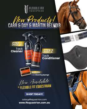 Flexible Fit Equestrian now stocks the highly popular Carr & Day & Martin Belvoir Step 1 Tack Cleaner and Step 2 Tack Conditioner - by FFEquestrian