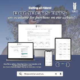 Explore our Bombers Bits collection available on our website today - by FFEquestrian