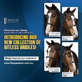Our selection of horse bridles just got even bigger! Introducing our new collection of Bitless Bridles! by FFEquestrian