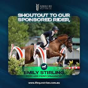 We love watching our Sponsored Rider Emily Stirling living her dream riding and competing over in America by FFEquestrian