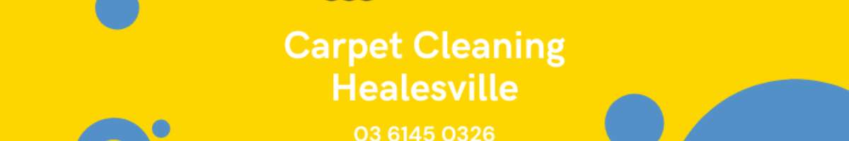 Carpet Cleaning Healesville Banner