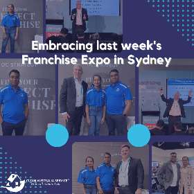 Embracing last week's franchise expo in Sydney - Clean Australia Service