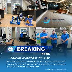 We ease your office cleaning hassles! - Call us for a shining clean, neat and tidy office today! - by Clean Australia Service