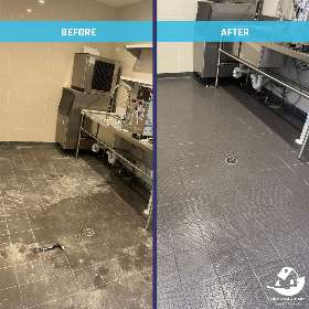 Before after image - by Clean Australia Service