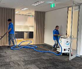 Office Cleaning progress