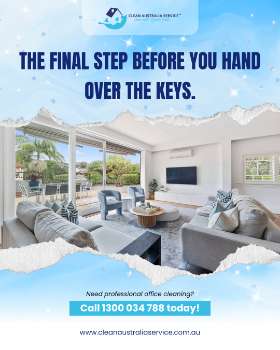 The final step before you hand over the keys.