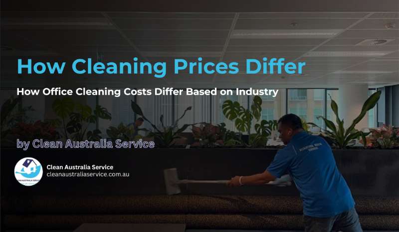 How Office Cleaning Costs Differ Based on Industry
