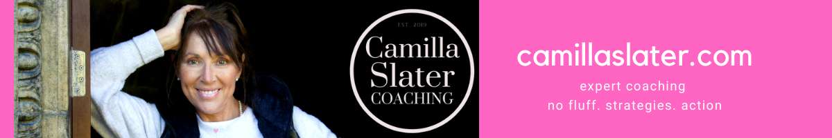 camillaslater.com Banner
