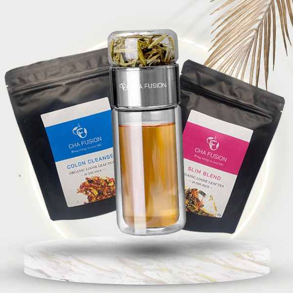Slim Detox 28 Day Program + Cha Fusion Bottle