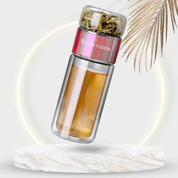 Tea Infuser Bottle - Pink