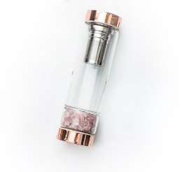 Aquamarine Crystals Bottle