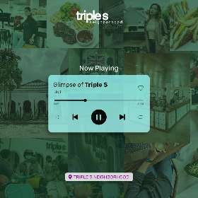 Kafe kekinian dengan Suasana Relaxing | Triple S Neighborhood