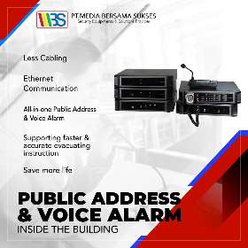 Security System Technology - PAVA - Public Address & Voice Alarm - Distributor Security System Honeywell, Hikvision, ZKTeco, SPC Indonesia