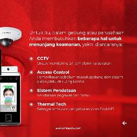 Distributor Sistem Access Control Untuk Keamanan Gedung Visnis Dari Media Bersama Sukses - MBS CCTV