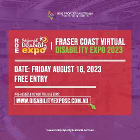 Fraser Coast Virtual Disability Expo - NDIS Property Australia