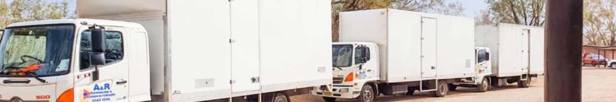A and R Removals and general freight Banner