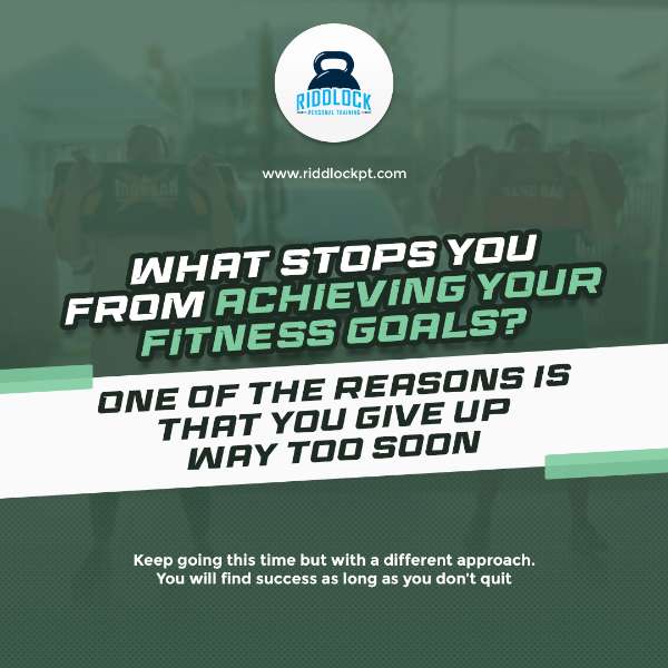 Reasons why you fall short of your fitness goals