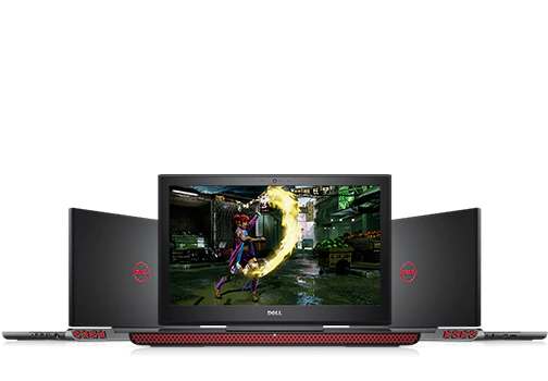 DELL INSPIRON 15 GAMING LAPTOPS - i7-7700HQ, NVIDIA GTX 1050Ti, 16GB, 256GB SSD + 1TB HDD