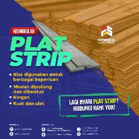 Plat Strip Besi - Fungsi - Keunggulan | Forza Besi