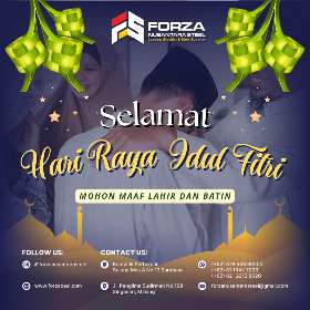 Selamat Hari Raya Idul Fitri - Forza Besi 