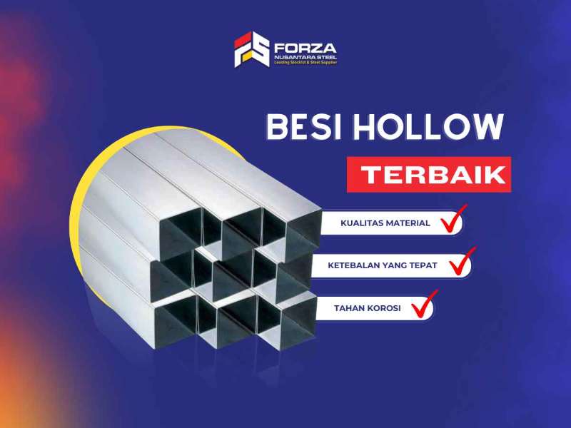 Panduan Lengkap Ukuran dan Jenis Besi Hollow untuk Konstruksi Anda