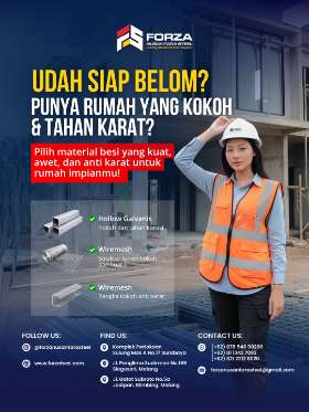Rumah kokoh dan tahan karat
