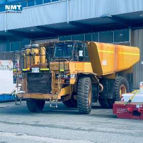 The CAT 773E Water Cart recently traveled from Fremantle to Jebel Ali using RoRo service |  NMT Shipping Custom Brokers