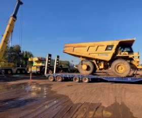 From Wrecked to Rescued CAT 775E's Journey to Singapore | NMT Shipping Custom Brokers