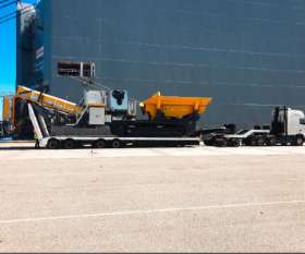 Delivery of new Jonsson L160 Jaw Crusher from Västernorrland, Sweden | NMT Shipping Custom Brokers