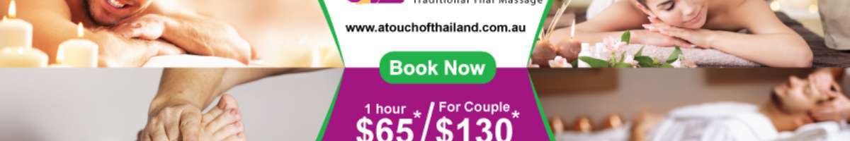 A Touch of Thailand Massage Banner