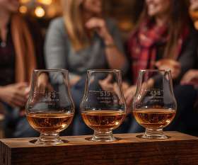 Traditional Scottish whisky tasting experience and distillery tour