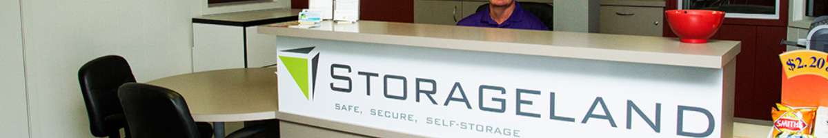 Storageland Pty. Ltd Banner