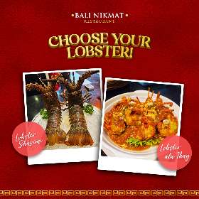Lobster Shasimi or Lobster ala Thay - Bali Nikmat Resto Kuta
