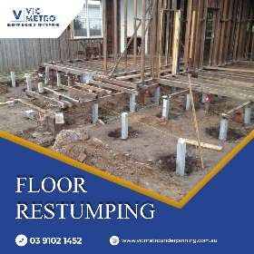 Vic Metro Underpinning and Restumping