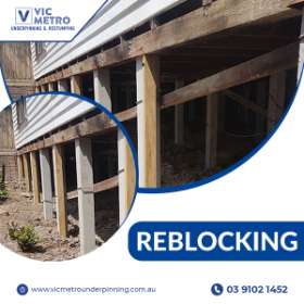 Vic Metro Underpinning and Restumping