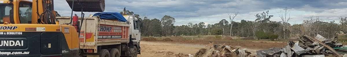 Chomp Excavation & Demolition PTY LTD Banner
